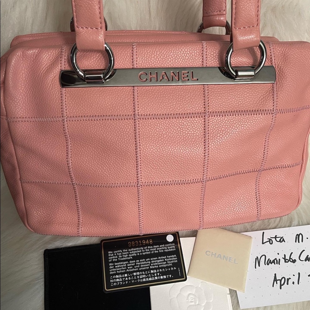 Authentic Chanel Caviar handbag